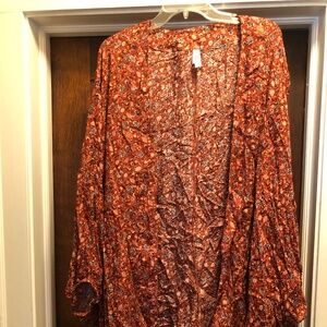 Torrid oversized lightweight jacket 3/4 EUC